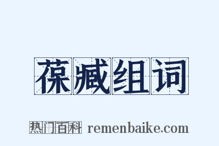 葆臧组词是什么意思的图片